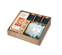 Coffret bougies parfumées maison - cires parfumées + mèches + pots à bougies + étiquettes