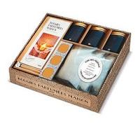 Coffret bougies parfumées maison - cires parfumées + mèches + pots à bougies + étiquettes