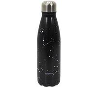 Coffret Bouteille Isotherme 50cl Motif Constellation + Pochon + Mousqueton - MARINA - ALTOBUY Noir G