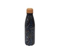 Coffret Bouteille Isotherme 50cl Motif Nature + Pochon + Mousqueton - CMP_Drop