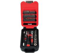 Peddinghaus Coffret 1/4" 46 pièces - 6 pans avec cliquet rond