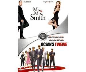 Coffret Brad Pitt 2 DVD : Mr & Mrs. Smith / Ocean's Twelve