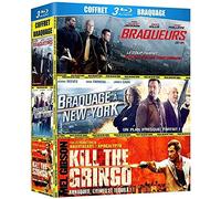 Coffret braquage 3 films : Braqueurs + Braquage à New York + Kill the Gringo [Pack] [Blu-ray]