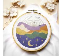 Coffret broderie paysage