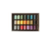 Coffret Brother CYT21 - 21 Fils à Broder Polyester - Couleurs Premium - Accessoire Officiel Brother(...) - Multicolore Multicolore G