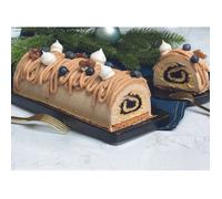 Lily Cook - Kdo8594 - Coffret Buche Moule Plaque Genoise Spatule Metal Argent Bleu