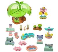 Coffret Cabane Dans Les Arbres Mignonne cabane forestière avec une figurine