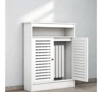 Coffret Cache Collecteur Chauffage au Sol PVC avec Étagère de Rangement