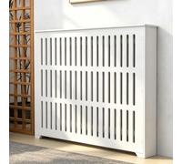 Coffret Cache Collecteur Chauffage au Sol WPC Trois Faces Etagere Radiateur