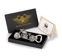 Coffret cadeau 02 ouvre bouteille de bière pour hommes, coffret cadeau de luxe pour moto, Gadget de bière, ac