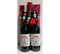 coffret cadeau + 1 paire de chaussette fantaisie + 2 bières Bich Ambrées 75cl de Noël.