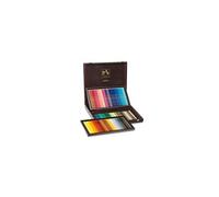Caran d'Ache 666.92 Pablo Wooden Box 120 Crayons de couleur de qualité artistique