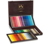 Caran d'Ache Crayons de couleur Pablo 666.92 — Boîte en bois 120 pièces qualité artistique