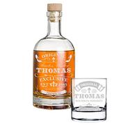 Coffret cadeau 2 pièces personnalisé avec gravure - Bouteille à whisky et verre à whisky - Carafe en verre - Contenu : 700 ml - Idée cadeau pour homme - Motif original exclusif