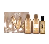 Coffret Cadeau 2026 All Soft Argan Kit Redken pour Cheveux Secs