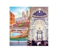 - Coffret Cadeau 3 jours à Rome avec visite guidée des lieux incontournables du Vatican-Multi-thèmes