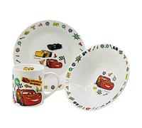 Coffret cadeau 3 pièces (bol, assiette, tasse) Cars - Disney