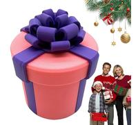 Coffret Cadeau À Vis Empilables Ennuyeux, Puzzle Financier 3D Imprimé Continu Pour Surprise De Noël, Boîte À Prank Amusante Avec Fermeture À Vis, Idée Cadeau Humour Pour Anniversaire Et Fête