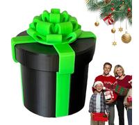Coffret Cadeau À Vis Empilables Ennuyeux, Puzzle Financier 3D Imprimé Continu Pour Surprise De Noël, Boîte À Prank Amusante Avec Fermeture À Vis, Idée Cadeau Humour Pour Anniversaire Et Fête
