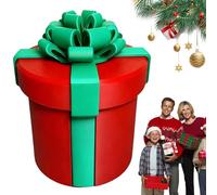 Coffret Cadeau À Vis Empilables Ennuyeux, Puzzle Financier 3D Imprimé Continu Pour Surprise De Noël, Boîte À Prank Amusante Avec Fermeture À Vis, Idée Cadeau Humour Pour Anniversaire Et Fête