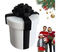 Coffret Cadeau À Vis Empilables Ennuyeux, Puzzle Financier 3D Imprimé Continu Pour Surprise De Noël, Boîte À Prank Amusante Avec Fermeture À Vis, Idée Cadeau Humour Pour Anniversaire Et Fête