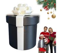 Coffret Cadeau À Vis Empilables Ennuyeux, Puzzle Financier 3D Imprimé Continu Pour Surprise De Noël, Boîte À Prank Amusante Avec Fermeture À Vis, Idée Cadeau Humour Pour Anniversaire Et Fête