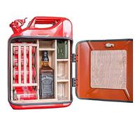 Coffret cadeau à whisky - Mini bar personnalisé, petit bar personnalisé pour homme, parfait pour papa, mari, petit ami ou patron