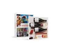 Coffret Cadeau SMARTBOX - Abonnement de 6 mois : 3 grands vins par mois et livret de dégustation- Gastronomie G