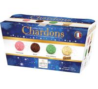 Coffret cadeau Abtey 195g - Chardons Chocolat noir à la Liqueur - Fabrication française