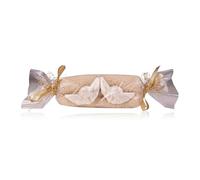 Coffret cadeau Accentra ANGEL dans un emballage bonbon, comprenant 2 x savons blancs en forme d'ange, gant de toilette en crème, parfum : rose, cadeau femme Noël