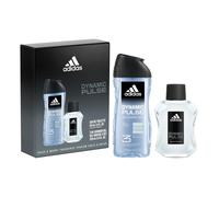 Coffret cadeau adidas Dynamic Pulse comprenant une eau de toilette et un gel douche
