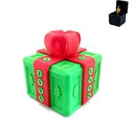 Coffret cadeau agaçant avec vis, coffret cadeau humoristique imprimé en 3D avec vis, le cadeau gag parfait for toutes les occasions, anniversaire, Noël(Christmas Tree)