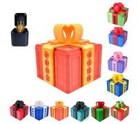 Coffret Cadeau AgaçAnt, BoîTe à Vis 3d, Avec Couvercle Amusant Pouvant Contenir Un Majeur, De L'Argent Et Une Surprise, IdéAl Pour Les Anniversaires, NoëL Et Halloween (A)