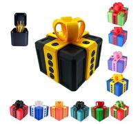Coffret Cadeau AgaçAnt, BoîTe à Vis 3d, Avec Couvercle Amusant Pouvant Contenir Un Majeur, De L'Argent Et Une Surprise, IdéAl Pour Les Anniversaires, NoëL Et Halloween (B)