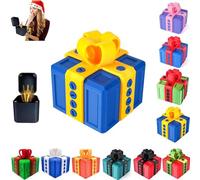 Coffret cadeau agaçant, jouet à vis 3D amusant, coffret cadeau farces et attrapes pour adultes, pour majeur, argent, cartes-cadeaux et surprises pour anniversaire, Noël, Halloween (Blue and Yellow)