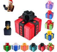 Coffret cadeau agaçant, jouet à vis 3D amusant, coffret cadeau farces et attrapes pour adultes, pour majeur, argent, cartes-cadeaux et surprises pour anniversaire, Noël, Halloween (Red and Black)