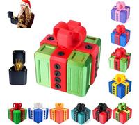 Coffret cadeau agaçant, jouet à vis 3D amusant, coffret cadeau farces et attrapes pour adultes, pour majeur, argent, cartes-cadeaux et surprises pour anniversaire, Noël, Halloween (Green and Red)