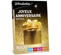 Coffret cadeau anniversaire - Wonderbox - Joyeux Anniversaire Emotion - 2 personnes - 24 mois - Multi-activités