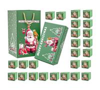 Coffret Cadeau Argent Noël à Surprise,Coffret Cadeau Noël | Idéal pour Toute la Famille Fêtes Anniversaire Femmes Hommes Amis