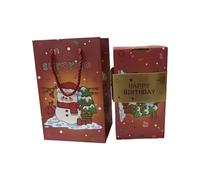 Coffret Cadeau Argent rebondissant - Boîte de Noël Surprise Pliante pour fêtes, Anniversaires, Saint-Valentin, événements Scolaires et décoration intérieure