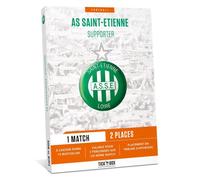 Wonderbox Connect - Coffret Cadeau - AS Saint-Etienne Supporter - 2 places pour 1 match au choix - Parmi 17 matchs par an, valable pour tous les matchs à domicile - Validité 27 mois