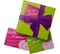 Coffret cadeau avec carte pomme, coffre, boîte de rangement, boîte cadeau, emballage de baptême, livraison rapide