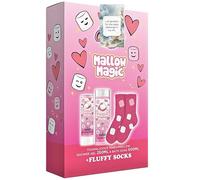 Coffret cadeau bain et corps avec lavage magique mauve et chaussettes moelleuses