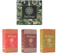 Coffret Cadeau Barre De Savon Naturel, Savon Pour Le Visage Ou Le Corps, Idéal Pour Tous Les Types De Peau, Pour Femmes, Hommes Pack De 3 Savons Variés 100 Grammes Chacun