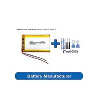 Coffret cadeau + batterie 1300 mAh 503759 compatible avec casque Steelseries Arctis 1 3 7
