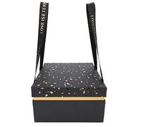 Coffret Cadeau Bijoux Bonbons Parfum Coffret Cadeau pour noël Anniversaire Mariage Saint Valentin (Noir [Coffret Cadeau Individuel])