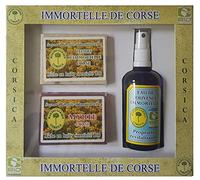 Coffret Cadeau BIO - Eau Jouvence + Savon Immortelle + Savon Myrte | Origine Corse