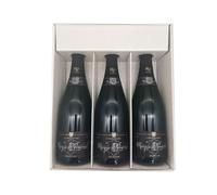 Coffret cadeau blanc - Champagne Marquis Pomereuil -3 brut - 3x75cl