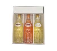 Coffret cadeau blanc - Champagne Vranken -1 Brut - 1 Rosé - 1 Blancs de Blancs - 3x75cl