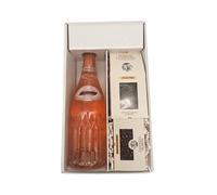 Coffret Cadeau blanc - Champagne Vranken -1 Rosé - Cacaotines (1x150g) et Raisins au sauternes (1x100g) MAISON GUINGUET